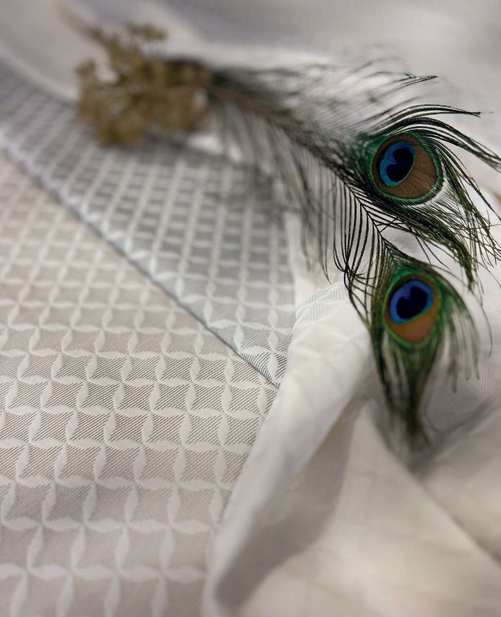 Svad Dondi Copriletto Liscio Matrimoniale In Piquè Jacquard Petra