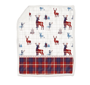 Daunex Coperta Plaid Fantasia Con Retro In Caldo Agnellino Alpino