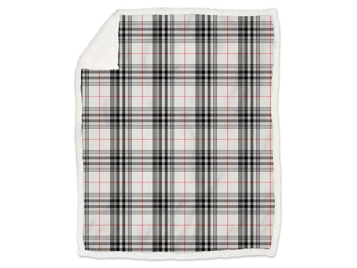 DAUNEX COPERTA PLAID FANTASIA CON RETRO IN CALDO AGNELLINO BOSTON GRIGIO