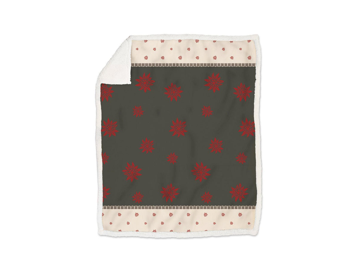 Daunex Coperta Plaid Fantasia Con Retro In Caldo Agnellino Braies
