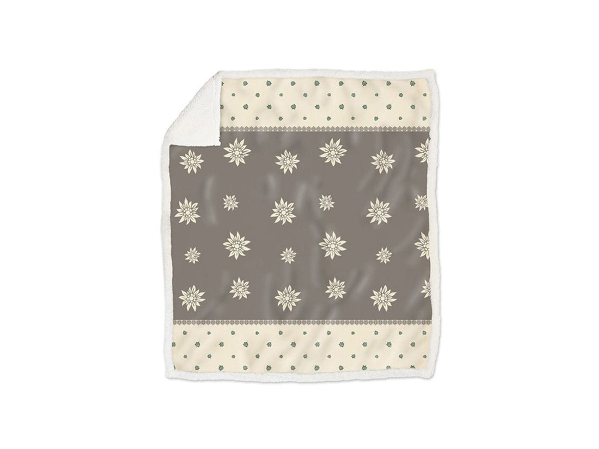 Daunex Coperta Plaid Fantasia Con Retro In Caldo Agnellino Braies