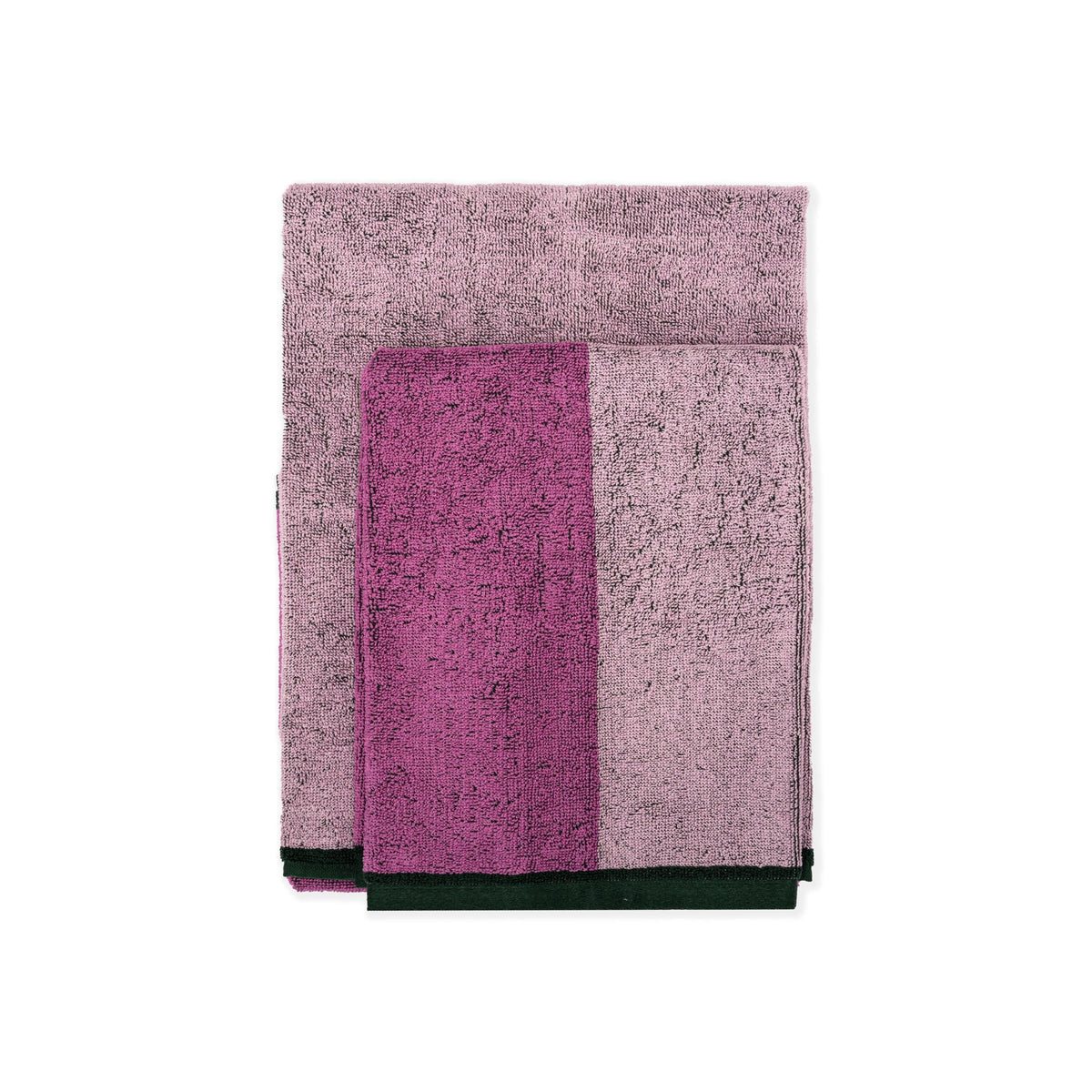 Maison Sucree' Set Asciugamani 1+1 In Spugna Di Cotone Pop