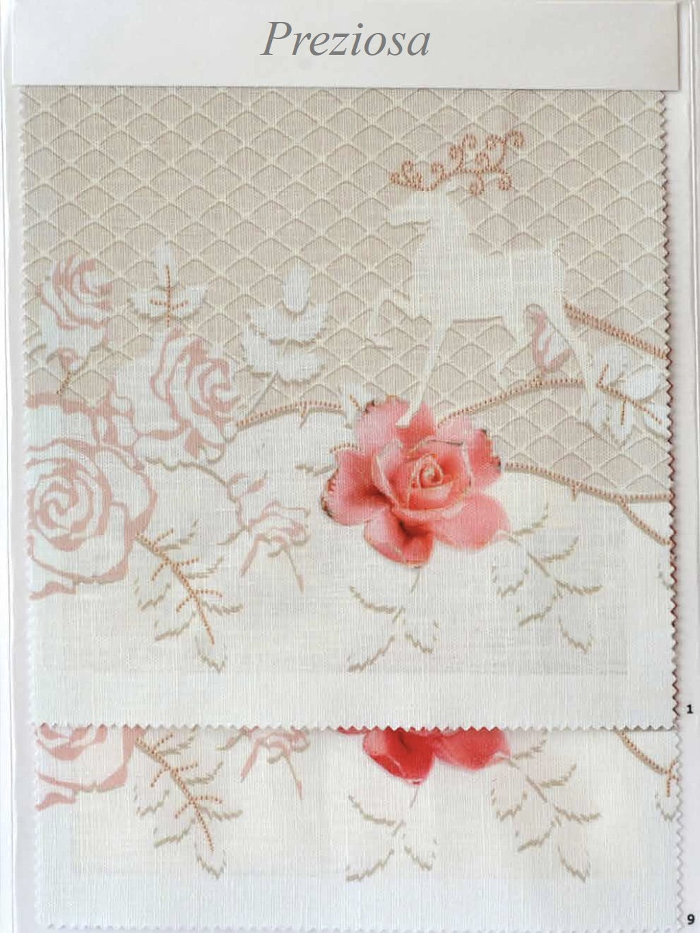 Blumarine Runner E/O Centrotavola Natalizio In Lino Preziosa