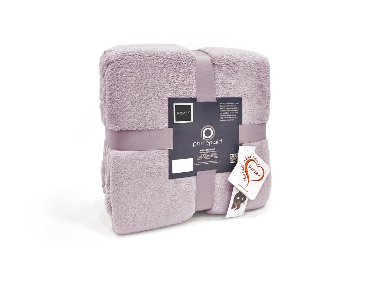 Daunex Plaid E Coperta In Morbido Pile Prime Polvere