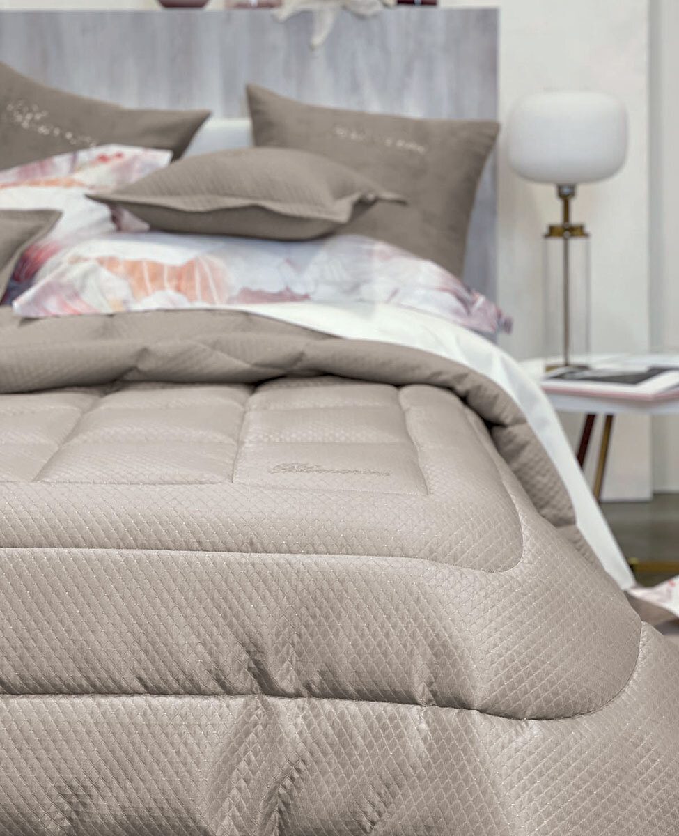 Blumarine Trapunta Matrimoniale In Jacquard Primizia