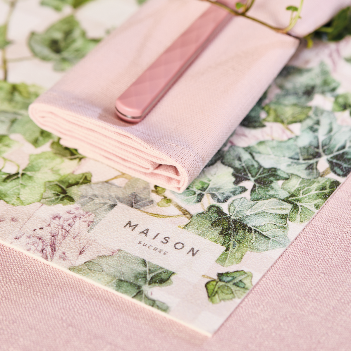 Maison Sucree' Americana In Vinile Antimacchia Stampata Primosole