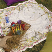 Tessitura Toscana Telerie Tovaglia E/O Runner Di Pasqua In Puro Lino Stampato Remi'