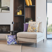 Maison Sucree' Cuscino Arredo In Tessuto Antimacchia Stampato Doubleface Rinascita