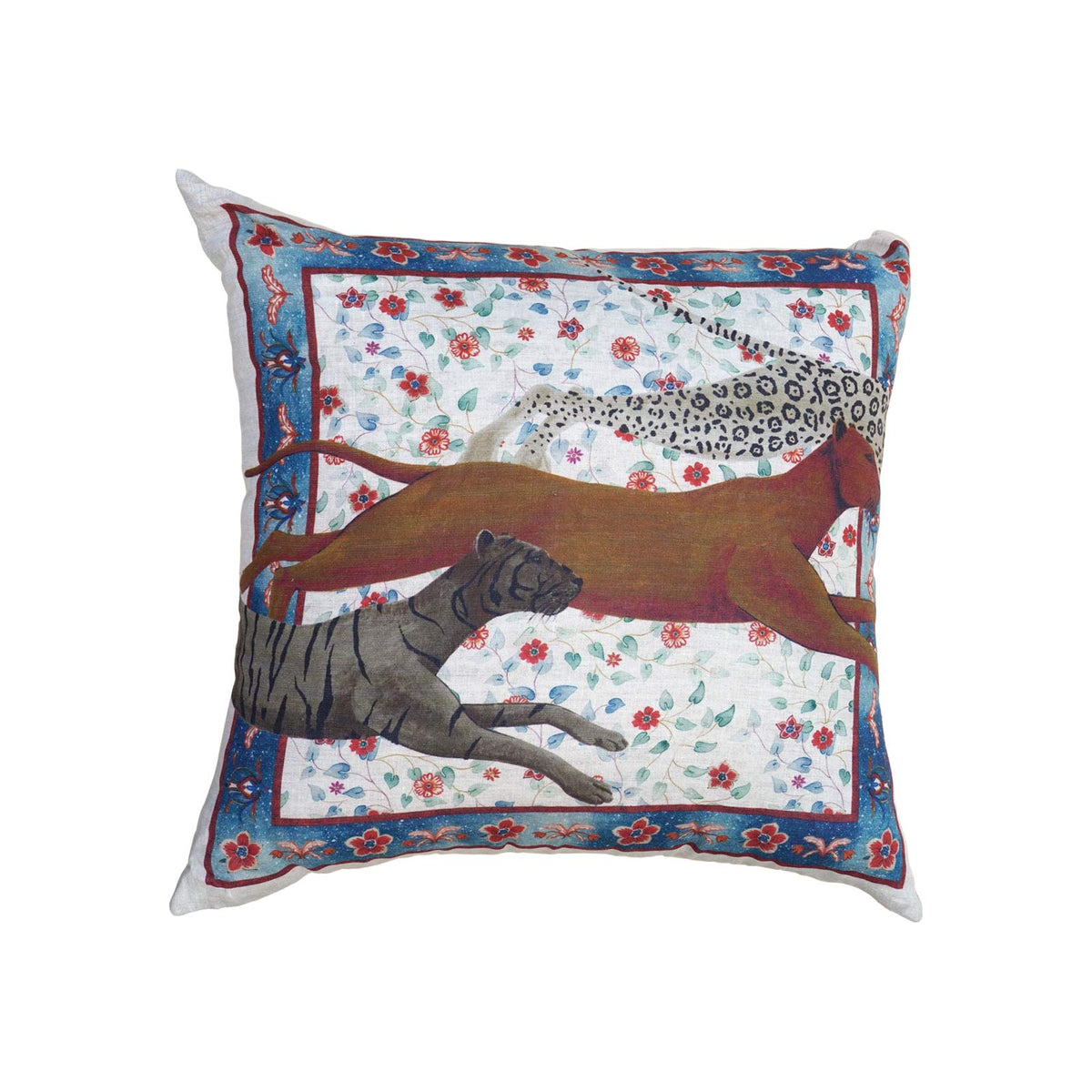 TESSITURA TOSCANA TELERIE CUSCINI DECORATIVI LINO ROAR