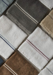 Mastro Raphael Set Asciugamani Bagno 1+1 In Spugna Di Cotone Con Bacchettina Sintra
