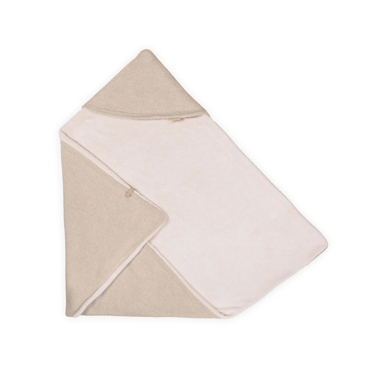 Bamboom Copertina Wrap 4 Stagioni Con Cashmere E Lato Teddy Stone Sand