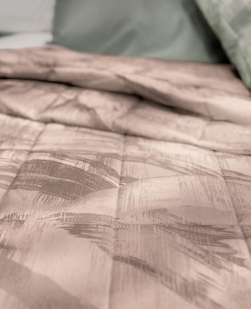 Svad Dondi Copriletto Trapuntato Matrimoniale In Tessuto Jacquard Tilda