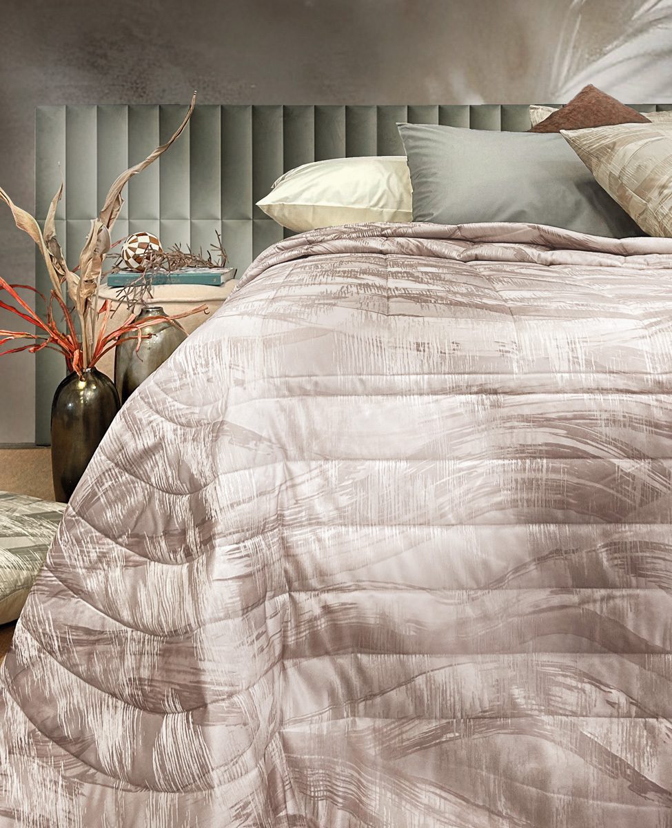 Svad Dondi Copriletto Trapuntato Matrimoniale In Tessuto Jacquard Tilda