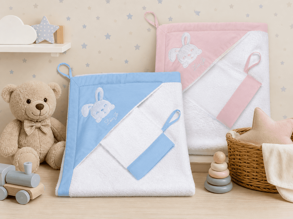 Liu Jo Baby Triangolo In Spugna Con Manopola Bunny Bb166b