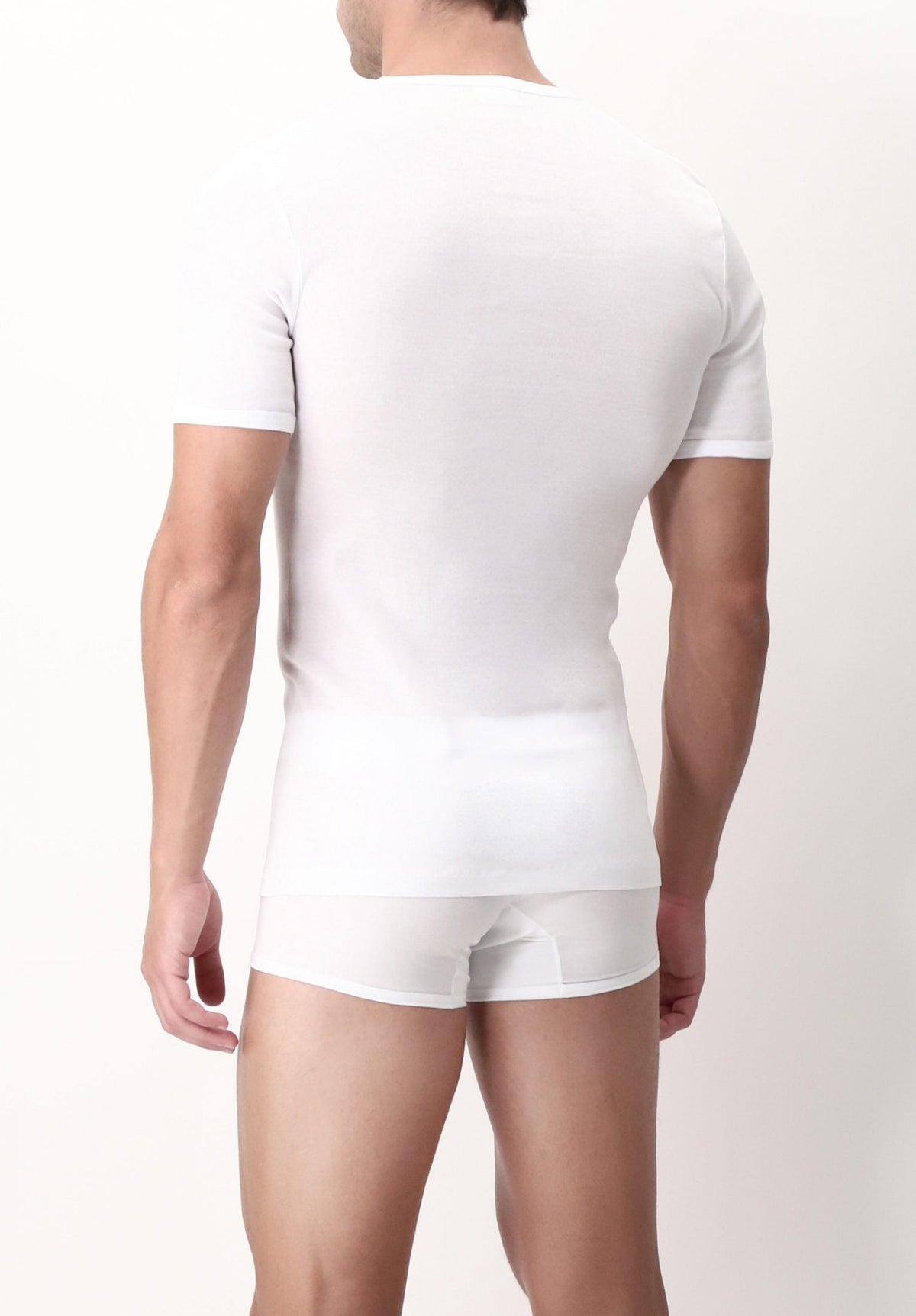 Perofil Maglia Collo A V In Filo Di Scozia Vprt00008