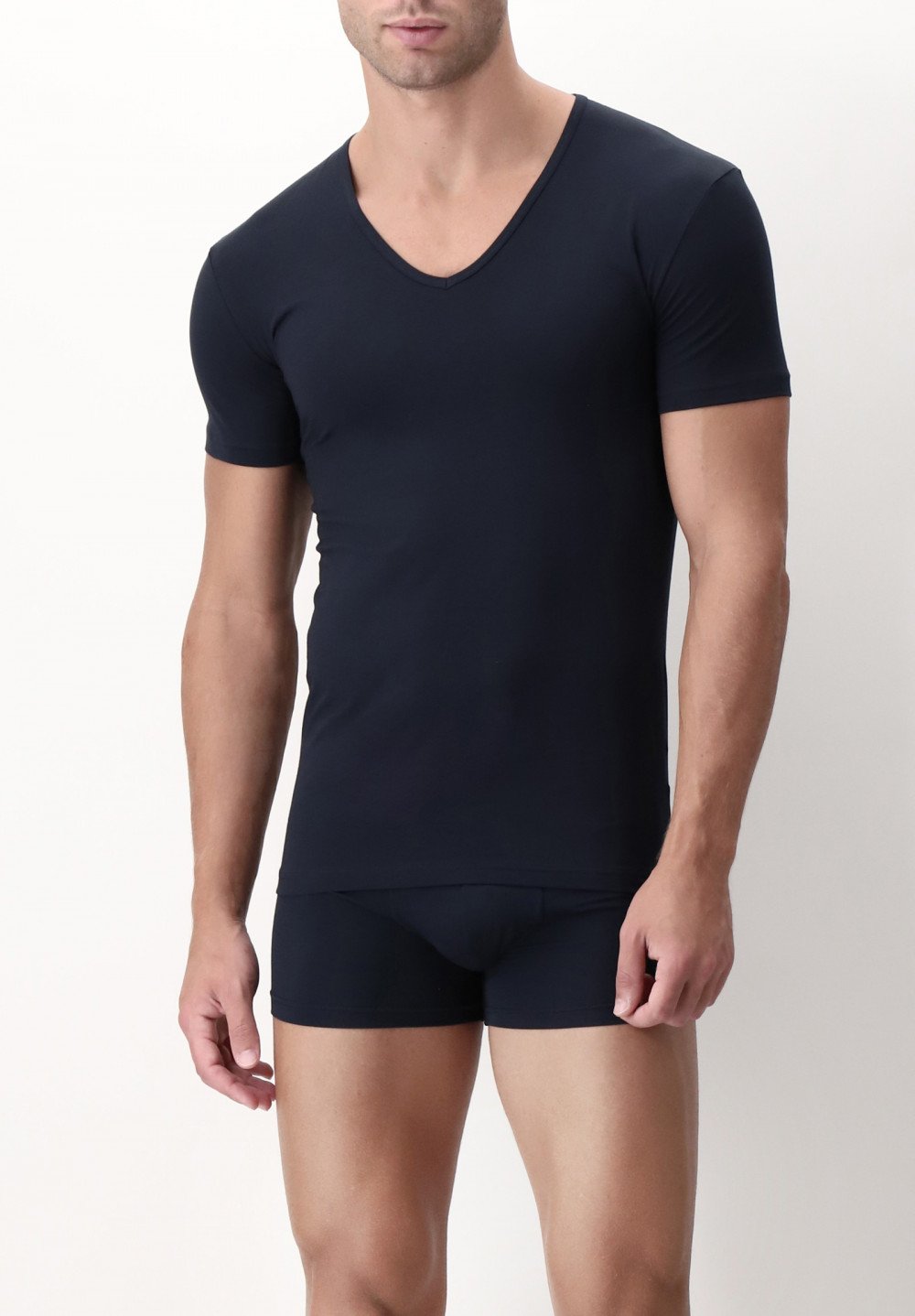Perofil Maglia Scollo V Profondo In cotone elasticizzato 4Season Vprt00307