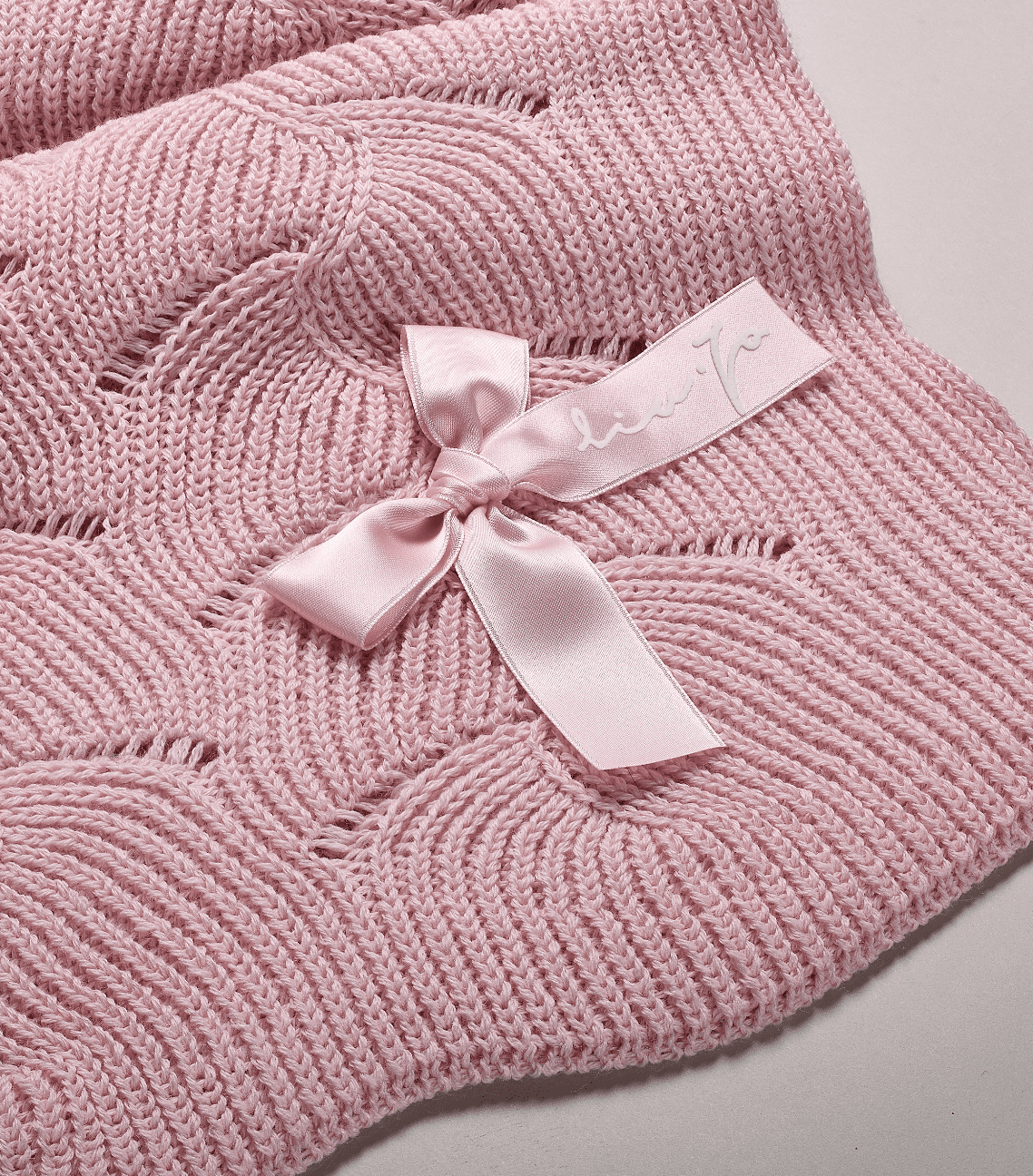 Liu Jo Baby Copertina Culla E Carrozzina In Cotone Wave Bl629B