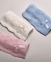 Liu Jo Baby Copertina Culla E Carrozzina In Cotone Wave Bl629B