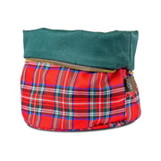 Wd Sacchetto Pane Riscaldabile In Cotone Tartan