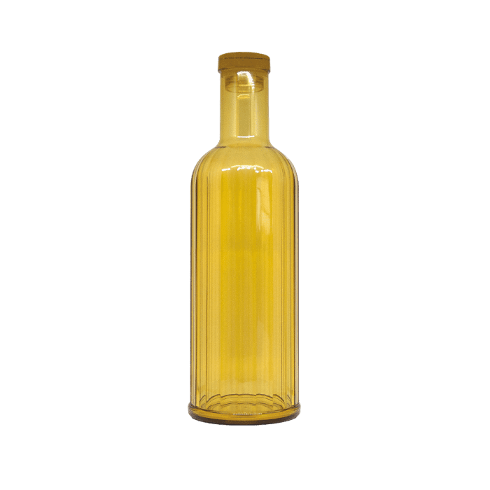 Wd Bottiglia Colorata In Acrilico Ambra