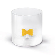 Wd Bicchiere In Vetro Borosilicato Con Soggetto In Vetro Colorato Farfalla