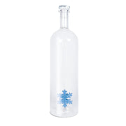 Wd Bottiglia In Vetro Borosilicato Con Tappo E Decoro Fiocco