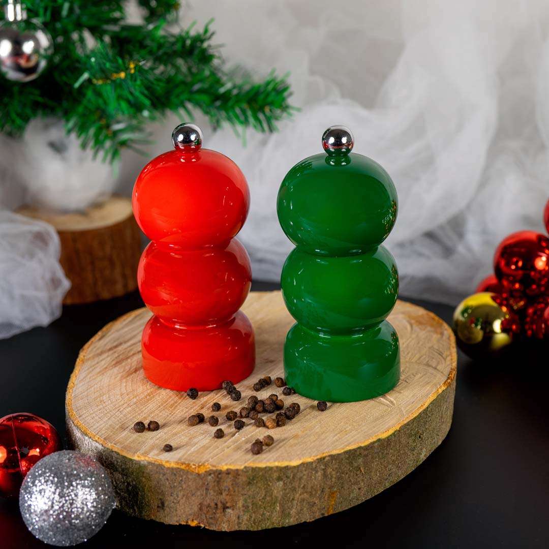 Wd Set Macina Pepe E Sale In Legno Laccato
