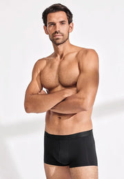 Hanro Boxer Uomo Con Elastico Logato Micro Touch